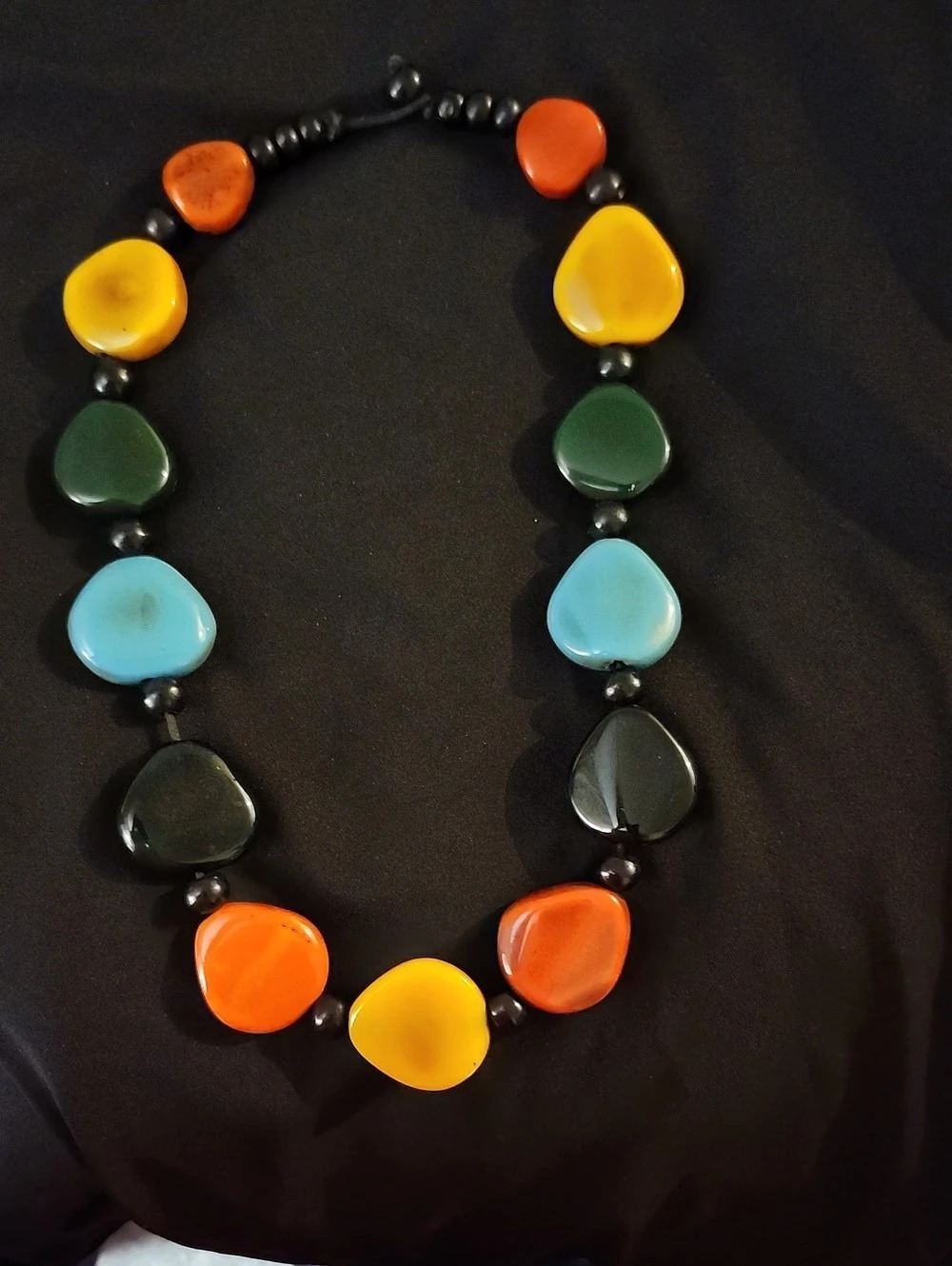Multicolor Beaded Statement Necklace